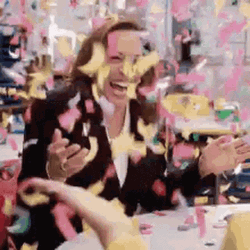 Happy Kamala Harris Confetti GIF GIFDB com