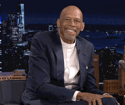 Happy Kareem Abdul Jabbar Thumbs Up GIF