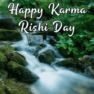 Happy Karma Rishi Day River GIF