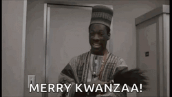 Happy Kwanzaa Eddie Murphy GIF
