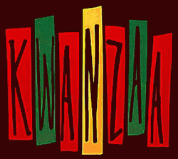 Happy Kwanzaa Flashing Creative Design GIF