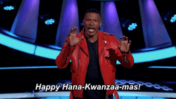 Happy Kwanzaa Mas Jamie Foxx GIF