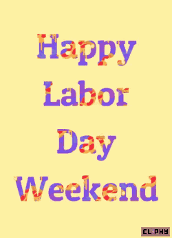 Happy Labor Day Cliphy GIF