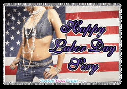 Happy Labor Day Sxy Woman GIF