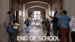Happy Last Day Of School End Of School GIF