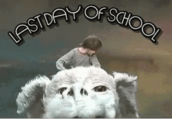 Happy Last Day Of School Never Ending Story GIF