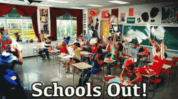 Happy Last Day Of School Out GIF