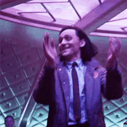 Happy Loki Clapping GIF