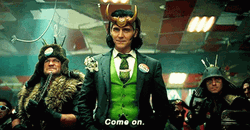 Happy Loki Smiling Come On GIF