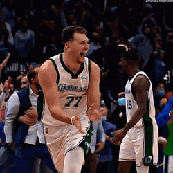 Happy Luka Doncic Laughing  GIF