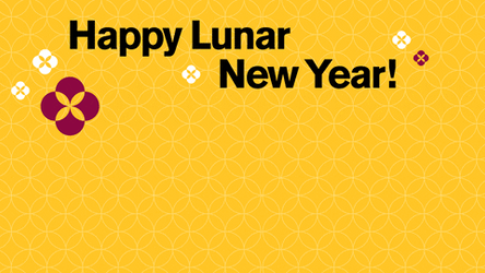 Happy Lunar New Year Colorful Aesthetics GIF