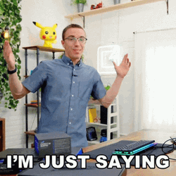 Happy Man Just Saying GIF