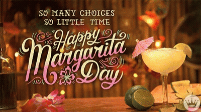 Happy Margarita Day Greeting Card GIF