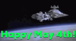 Happy May 4Th Birthday Star Wars GIF