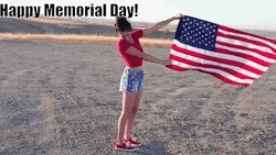 Happy Memorial Day Cheering GIF