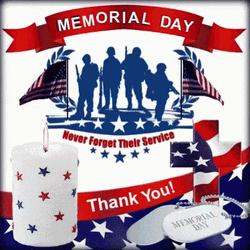 Happy Memorial Day Thank You Army Soldiers Veteran