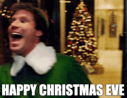 Happy Merry Christmas Eve Elf GIF