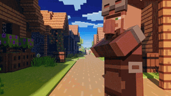 Happy Minecraft Axolotl GIF