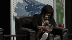 Happy Missy Elliot Laughing GIF