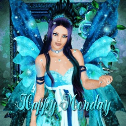 Happy Monday Blue Fairy