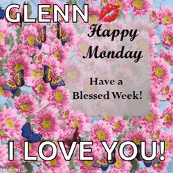 Happy Monday Flowers GIF