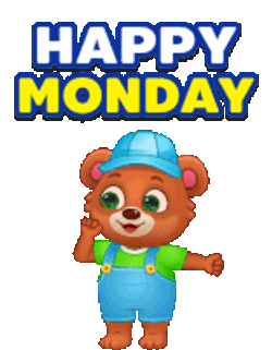 Happy Monday Happy Dance Sticker GIF