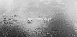 Happy Monday I Love Rainy Days GIF