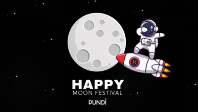 Happy Moon Festival Poster GIF