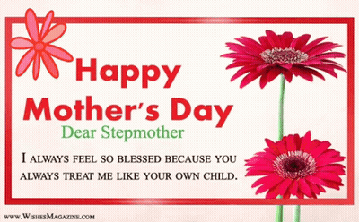 Happy Mother's Day Card For Stepmother GIF