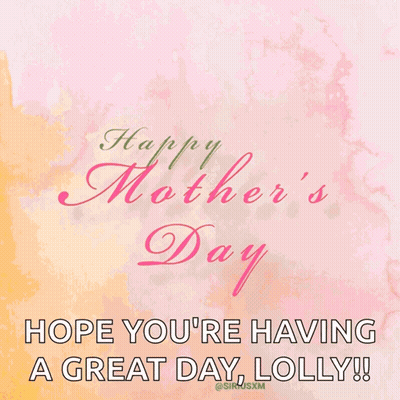 Happy Mother's Day Card With Flowers GIF