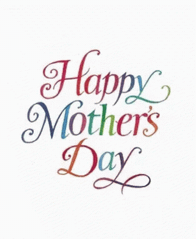 Happy Mother's Day Card With Hearts GIF