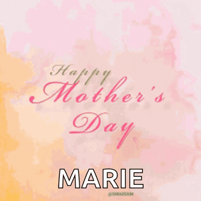 Happy Mother's Day Card With Marie GIF
