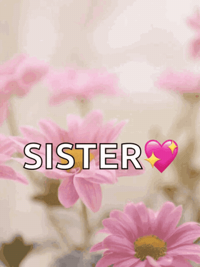 Happy Mother's Day Card With Pink Flowers GIF