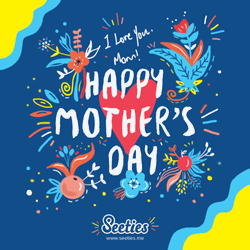 Happy Mother's Day Friend Digital Visual Design GIF