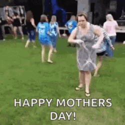 Happy Mother's Day Friend Funny Dance GIF