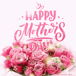 Happy Mother's Day Friend Graphic Design GIF