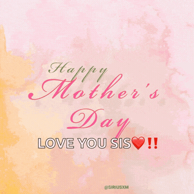 Happy Mother's Day Greeting Card With Flowers GIF