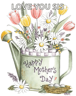 Happy Mother's Day Love You Sister GIF
