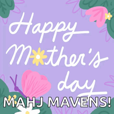 Happy Mother's Day Mahj Mavens With Flowers GIF