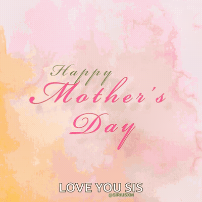 Happy Mother's Day Woman In Gold Dress GIF