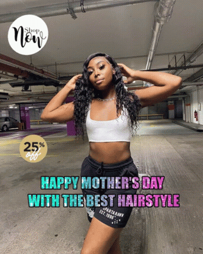 Happy Mother's Day Woman In Parking Garage GIF