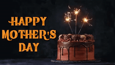 Happy Mothers Day Card With Dumbo And Baby Elephant GIF