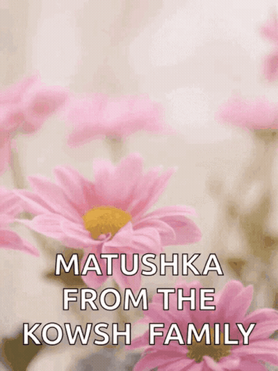 Happy Mothers Day Card With Pink Flowers GIF