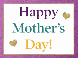Happy Mothers Day Daughter Colorful Greeting Card GIF
