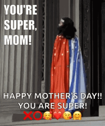 Happy Mothers Day Daughter Wonderwoman GIF
