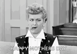 Happy Mothers Day Funny Face GIF