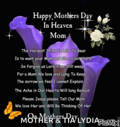 Happy Mothers Day In Heaven Mom GIF