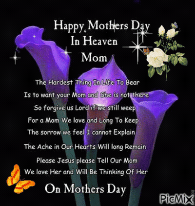 Happy Mothers Day In Heaven Mom GIF