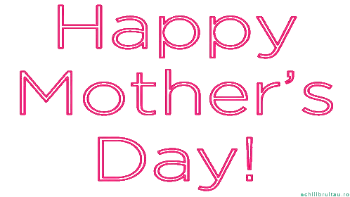 Happy Mothers Day In Pink Sticker