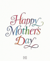 Happy Mothers Day Quotes Flickering Hearts GIF